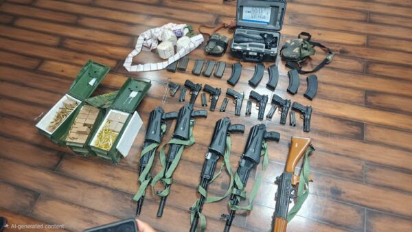 Telangana Police Arrest Retired Army Havildar in Bollarum Arms Theft Case; AK-203 Rifles, Pistols & 1,900+ Rounds Recovered